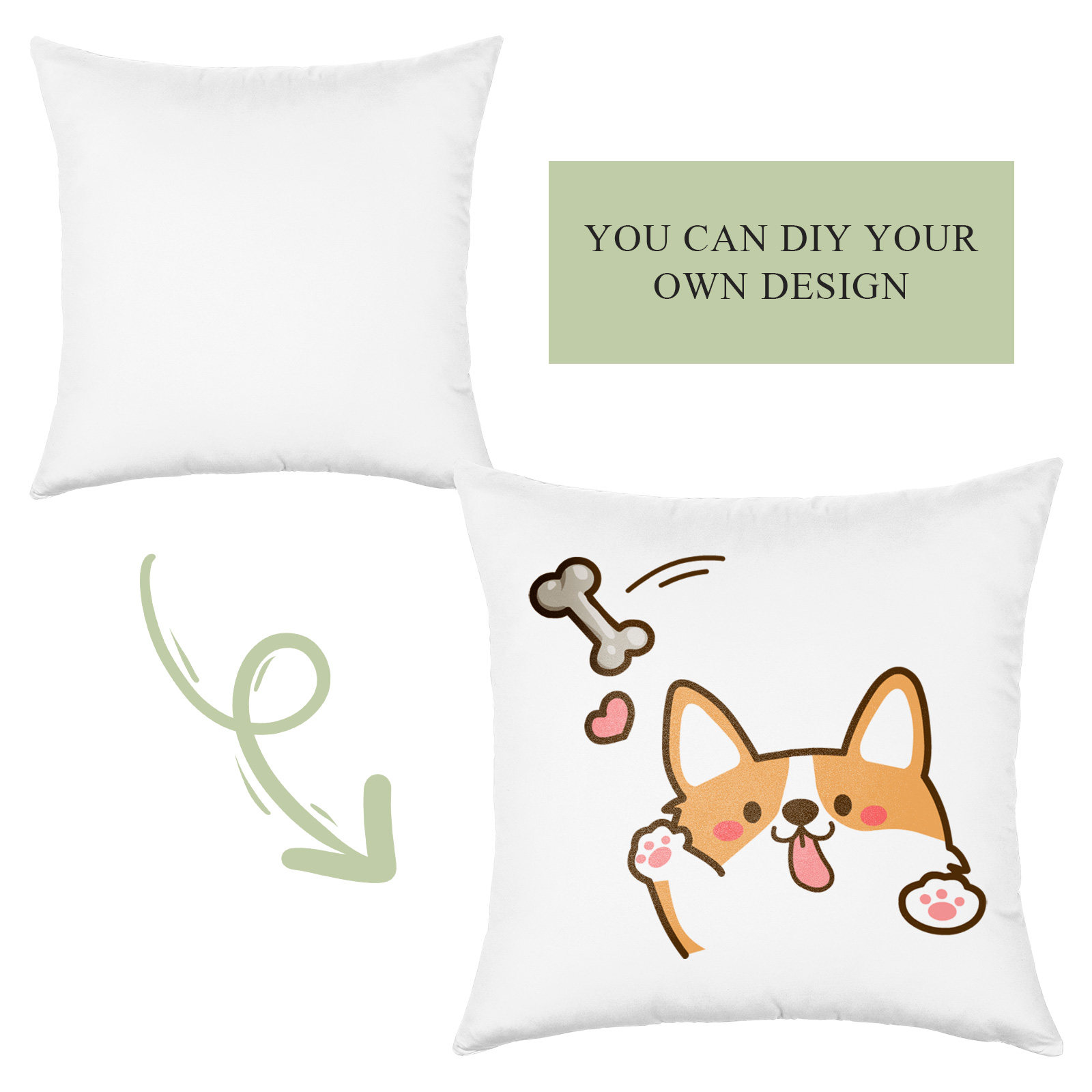4 قطع من أغطية الوسائد القابلة - مراجعة Pillow Cover Sublimation وسعره
