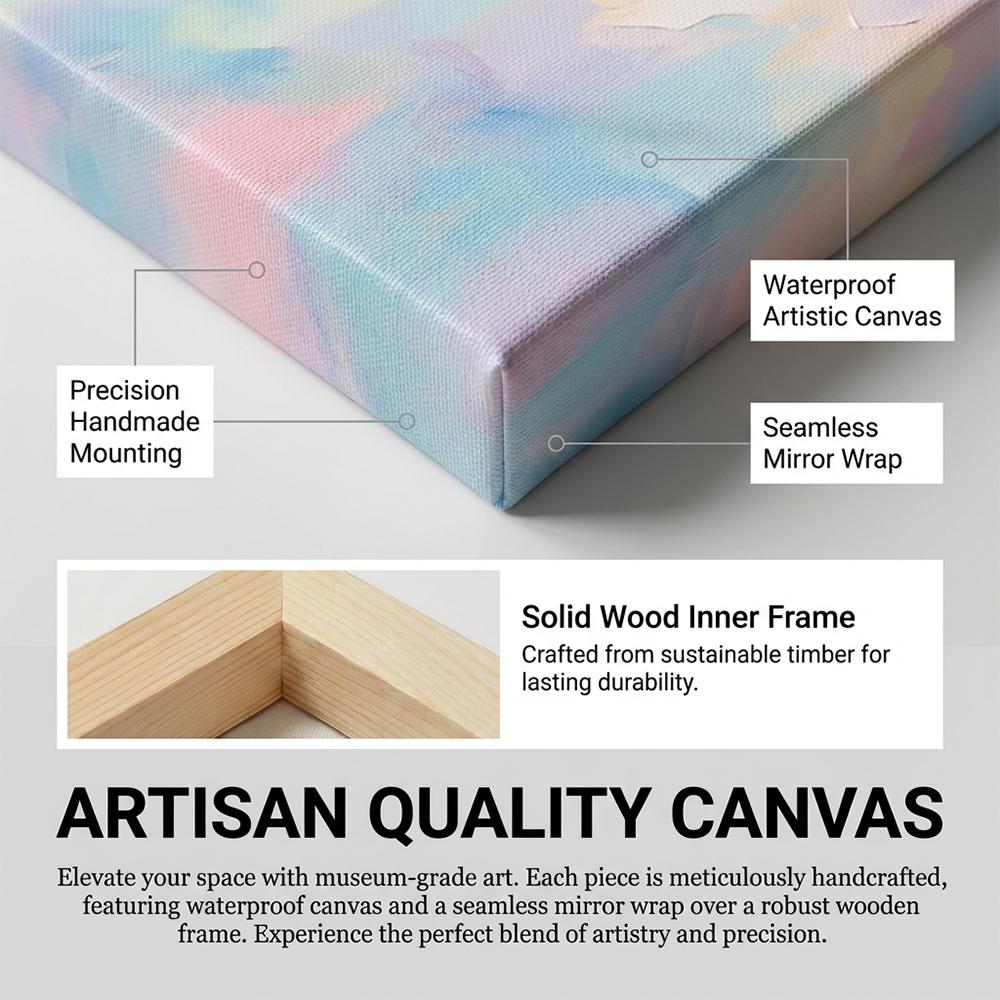 لوحة فنية مرسومة على قماش مُرَ - مراجعة Canvas Wrap Ready وسعره